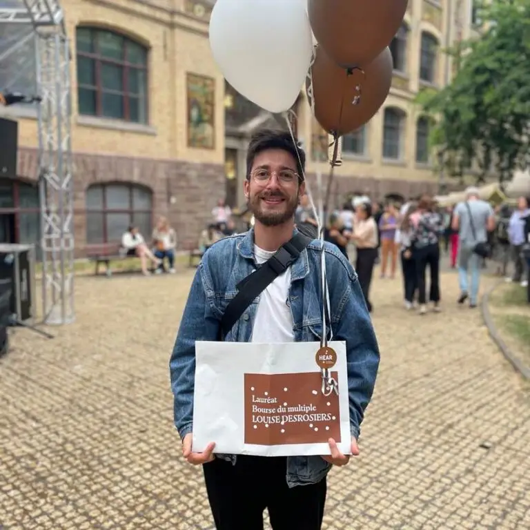 Desrosiers, lauréat 2023, Fondation Universités et Hôpitaux Universitaires de Strasbourg