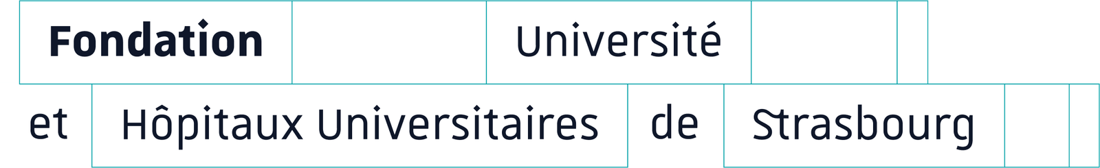 Logo de la Fondation Universités et Hôpitaux Universitaires de Strasbourg