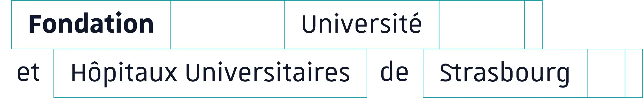 Logo de la Fondation Universités et Hôpitaux Universitaires de Strasbourg (HUS)